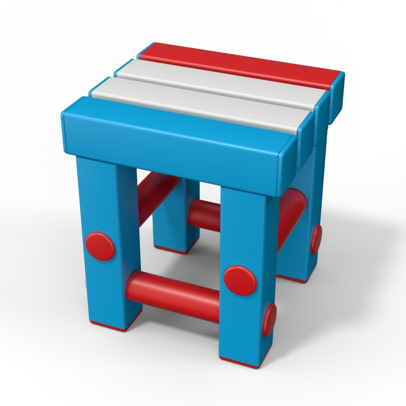 Табурет детский Дельта-фитнес, вариант 3