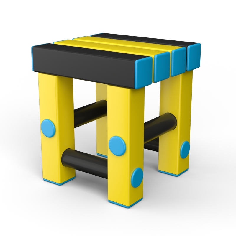 Табурет детский Дельта-фитнес, вариант 3