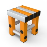 Табурет детский Дельта-фитнес, вариант 3