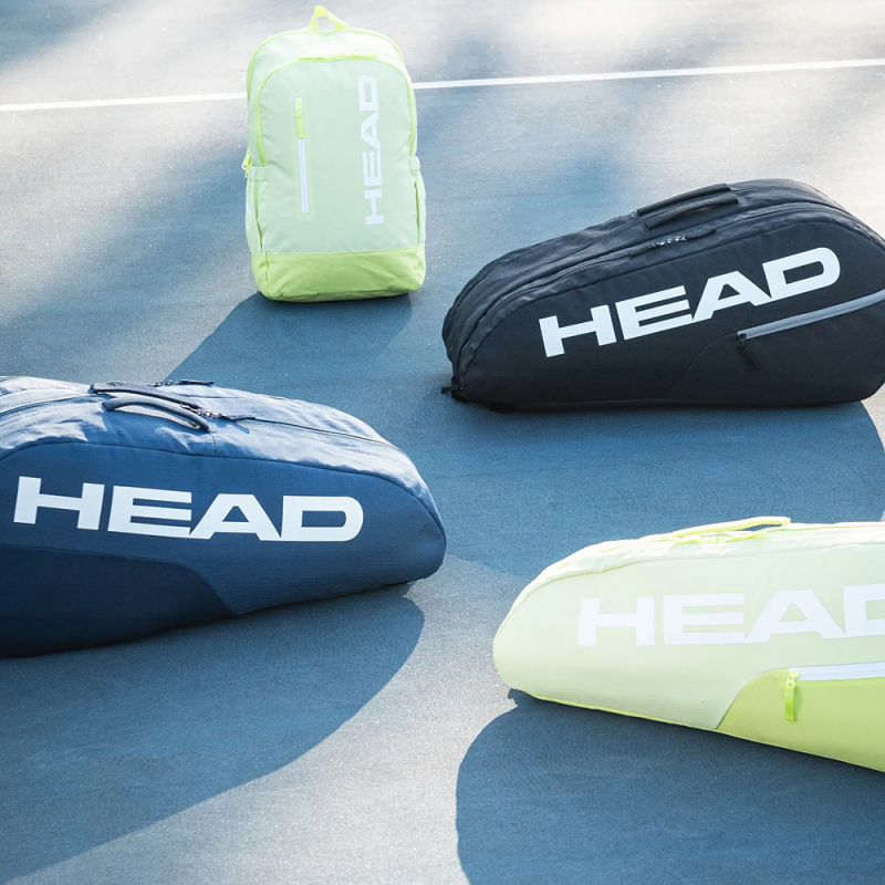 Сумка-чехол HEAD Base Racquet Bag S, 261325-NV, с карманом, на 3 тен.ракетки, темно.синий