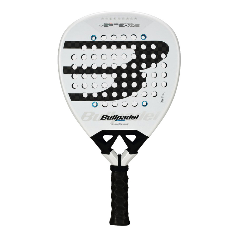 Ракетка для падела BULLPADEL Vertex 05 26, 494395, для проф. и любителей, стекловолокно, белый