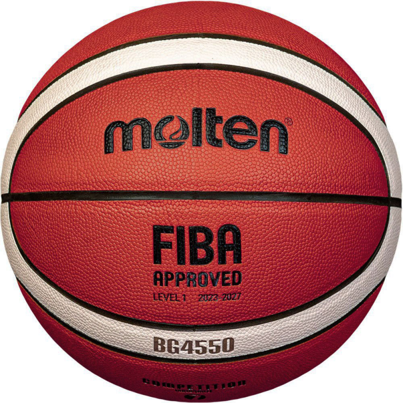 Мяч баскетбольный Molten B6G4550X размер 6, FIBA Approved