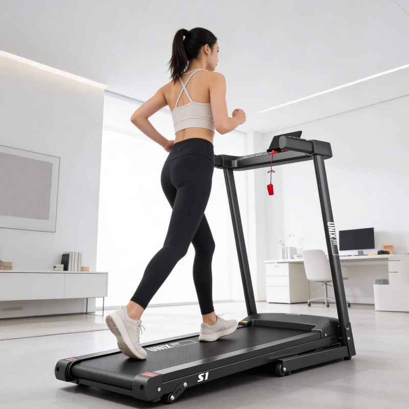 Беговая дорожка UNIX Fit Hi-tech S1 черный TDHTS1B