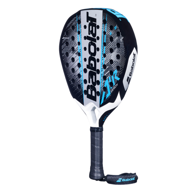 Ракетка для падела BABOLAT Air Veron 2.6, 150180, для продв.игр., стекловолокно, карбон, черно-синий
