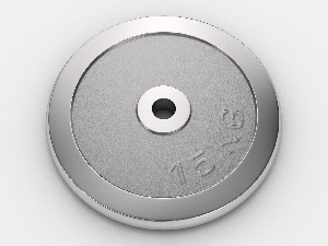 Диск хромированный UNIX Fit 15 кг / 25 мм DU15000CE