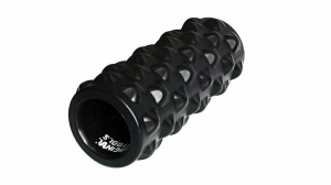 Цилиндр массажный 33,5х14 см черный Original FitTools FT-PU-13