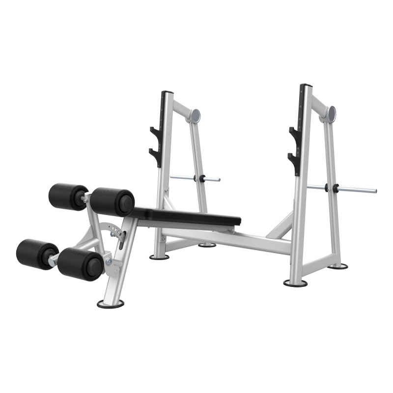 Скамья-стойка для жима под углом вниз U2041 DHZ Fitness