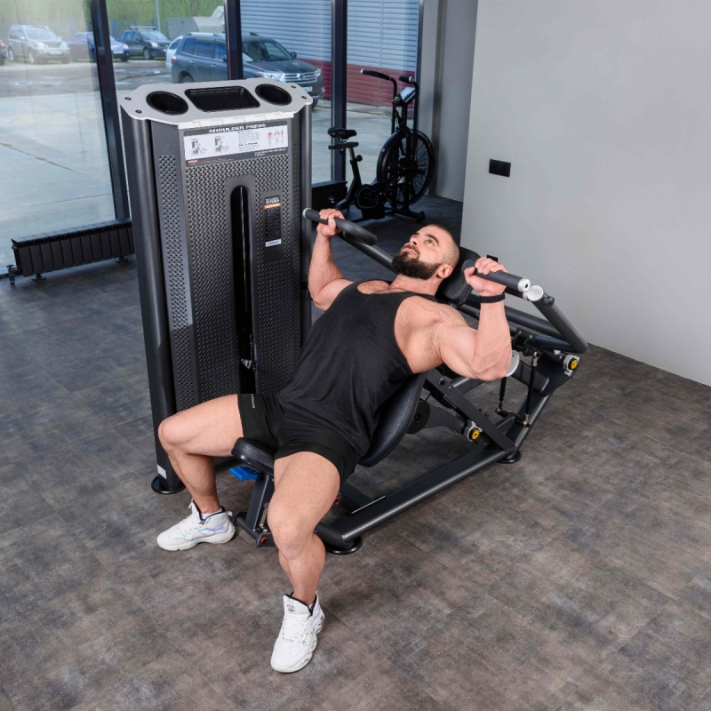 Жим от плеч. Стек U2006 109 кг DHZ Fitness