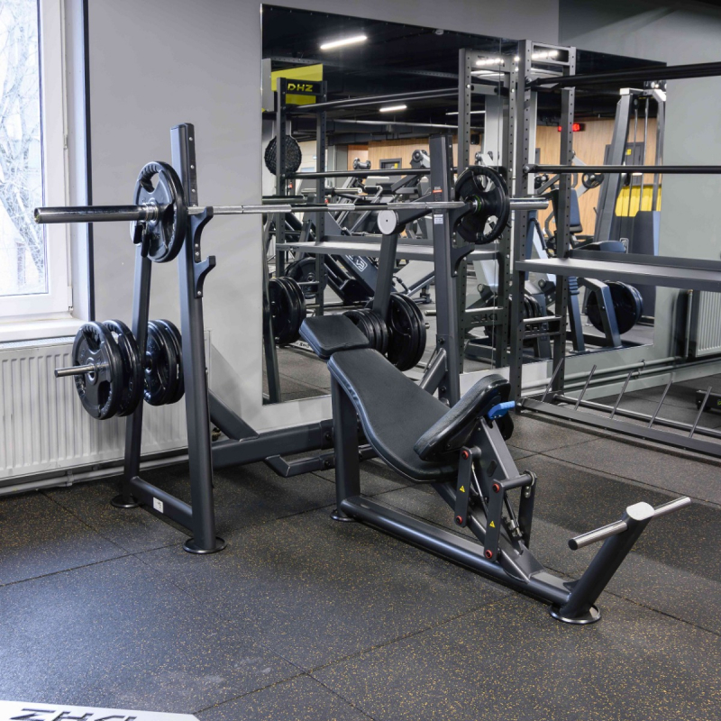 Скамья-стойка для жима под углом вверх U2042 DHZ Fitness