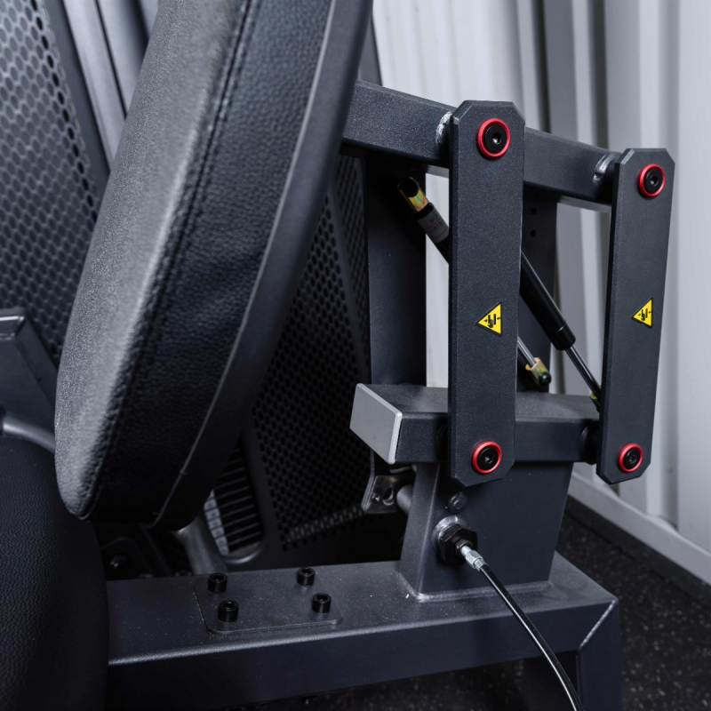 Разгибание ног сидя. Стек U3002D 109 кг DHZ Fitness