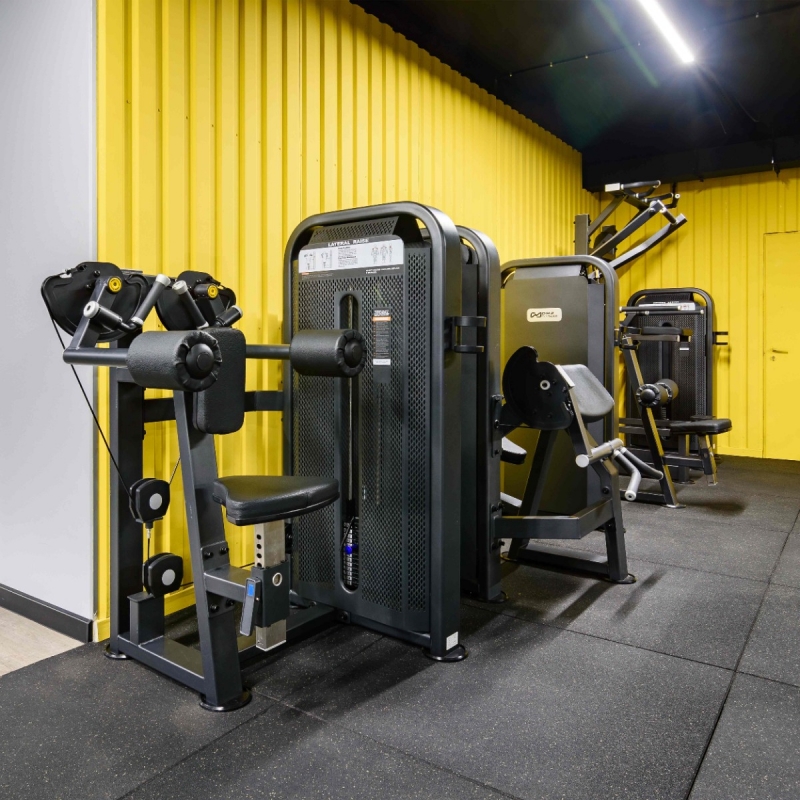 Дельт-машина. Стек U3005D 56 кг DHZ Fitness