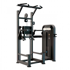 Турник, брусья с противовесом. Стек U3009D 99 кг DHZ Fitness