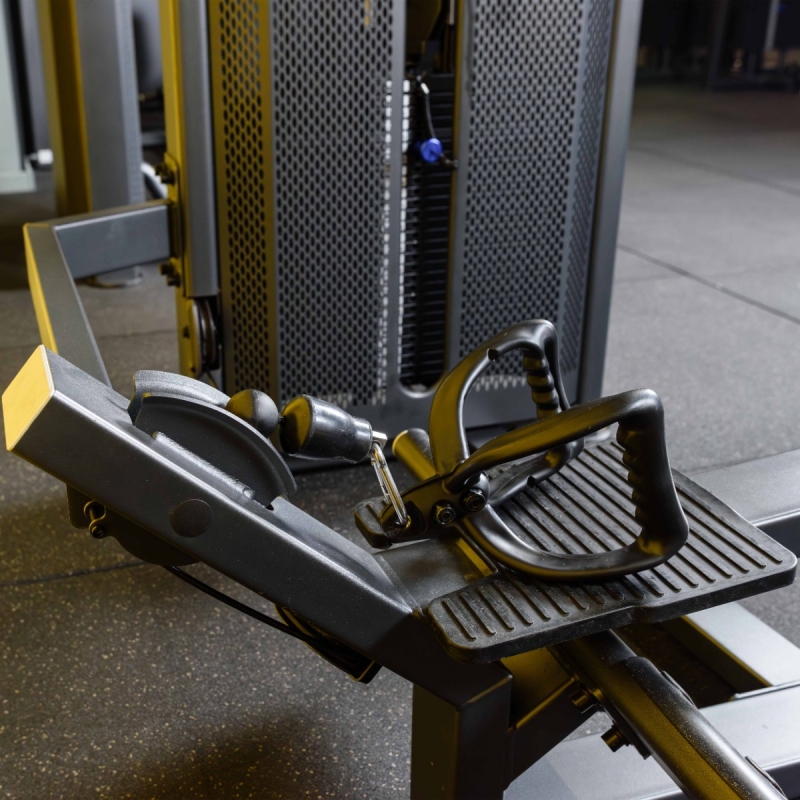 Гребная тяга. Горизонтальный блок. Стек U3033D 70 кг DHZ Fitness