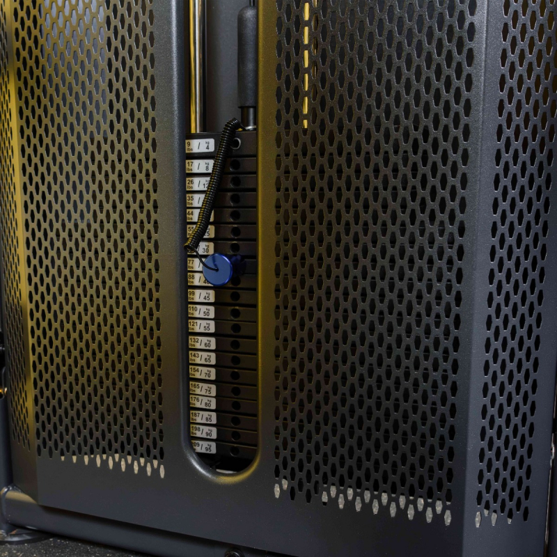 Гребная тяга с упором на грудь. Стек U3034D 94 кг DHZ Fitness