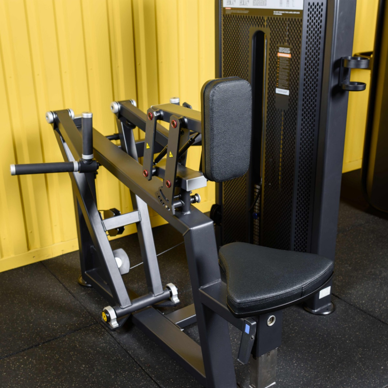 Гребная тяга с упором на грудь. Стек U3034D 94 кг DHZ Fitness