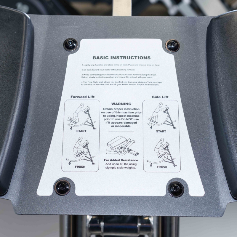 Пресс-машина на свободном весе U3082 DHZ Fitness