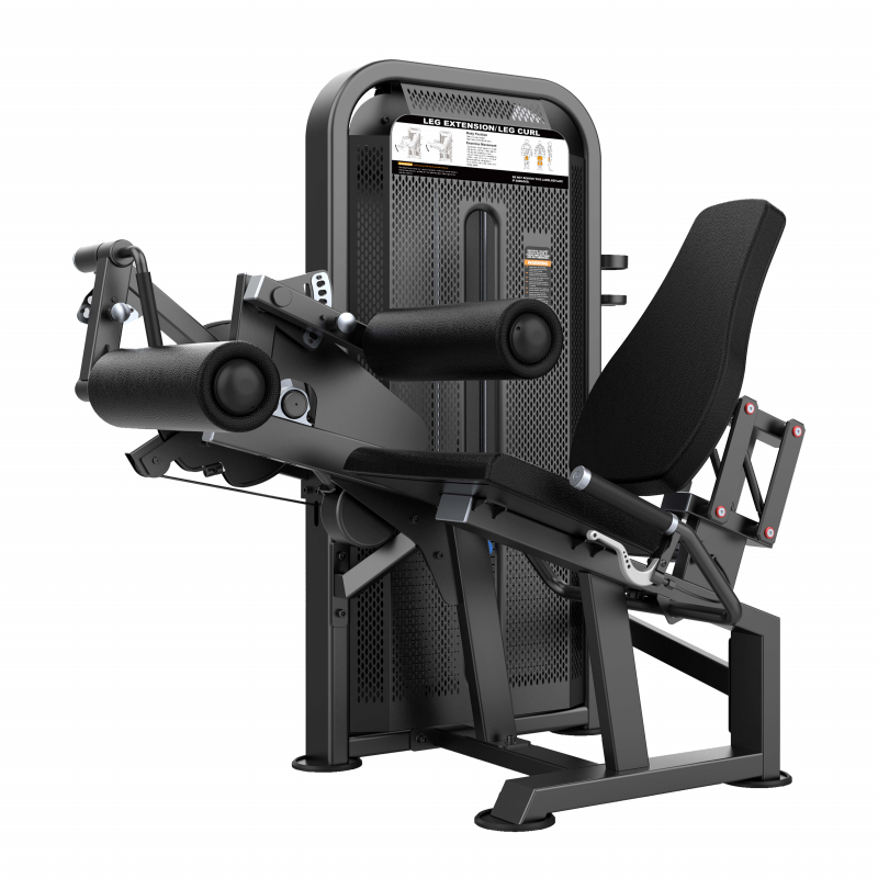 Разгибание/Сгибание ног сидя. Стек U3086D 110 кг DHZ Fitness