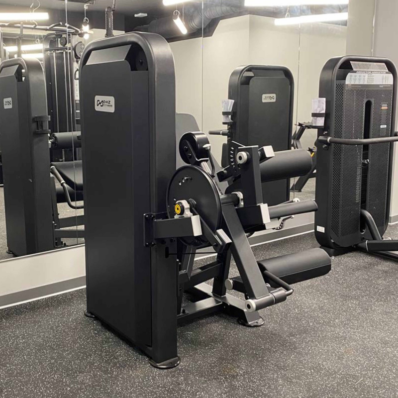 Разгибание/Сгибание ног сидя. Стек U3086D 110 кг DHZ Fitness