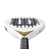Ракетка для падела WILSON Optix V2 Lite WH, WR190711U2, для начин-х, стекловолокно, бело-черн-беж