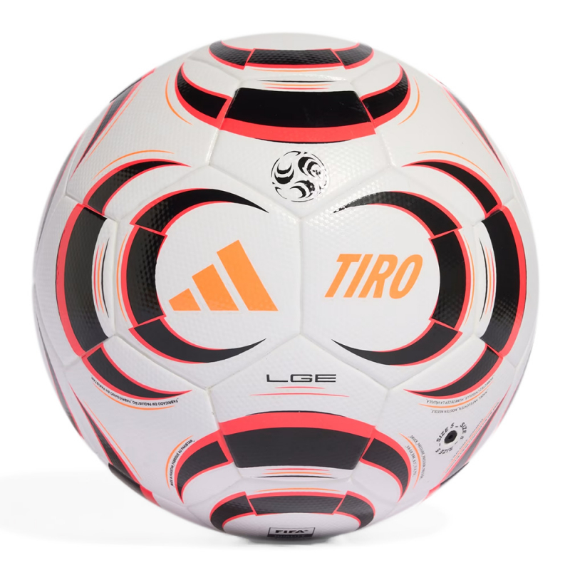 Мяч футб. ADIDAS Tiro League TB KA5263, размер 5, FIFA Quality, 32п, ПУ, термосшивка, бело-черно-красный