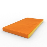 Мат (мягкий щит) Romana 1000*500*60, одинарный (оранжевый/желтый)