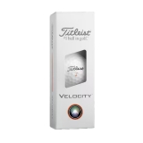 Мяч для гольфа Titleist Velocity 26, T8027S-WT, 3 шт/уп, белый