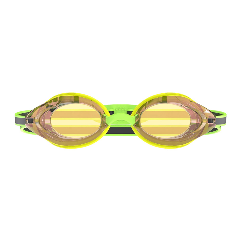 Очки для плав. SPEEDO Vanquisher 3.0 Mirrored, 8-00473417218, ЗЕРКАЛЬНЫЕ линзы, зеленая оправа
