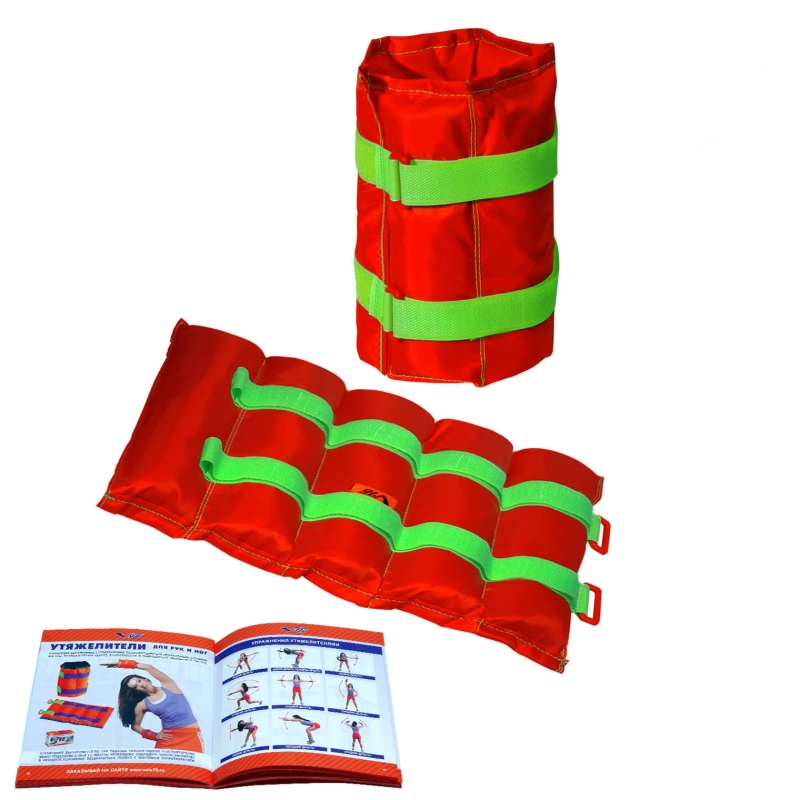  Комплект утяжелителей "ФАБРИКА СПОРТ 76" V76 Стандарт, 2 шт по 3 кг в коробке