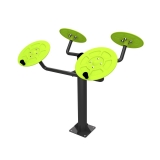 Уличный тренажер для мышц плечевого пояса (большие тарелки) ZAVODSPORTA S-1002