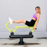 Уличный тренажер Жим ногами сидя ZAVODSPORTA S-1016