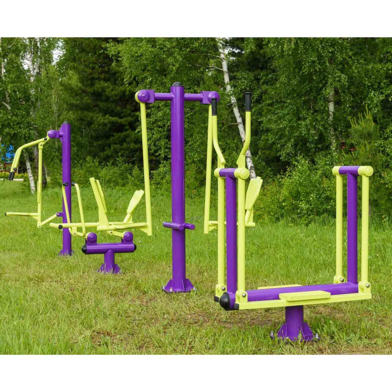 Уличный тренажер Гребля ZAVODSPORTA S-1018