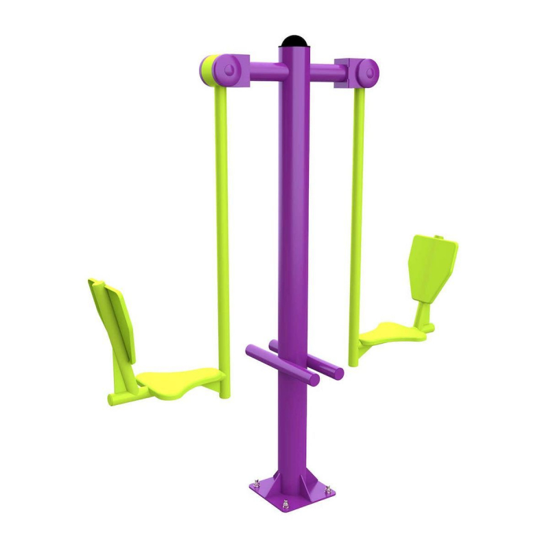 Уличный тренажер Жим ногами (двусторонний) ZAVODSPORTA S-1023