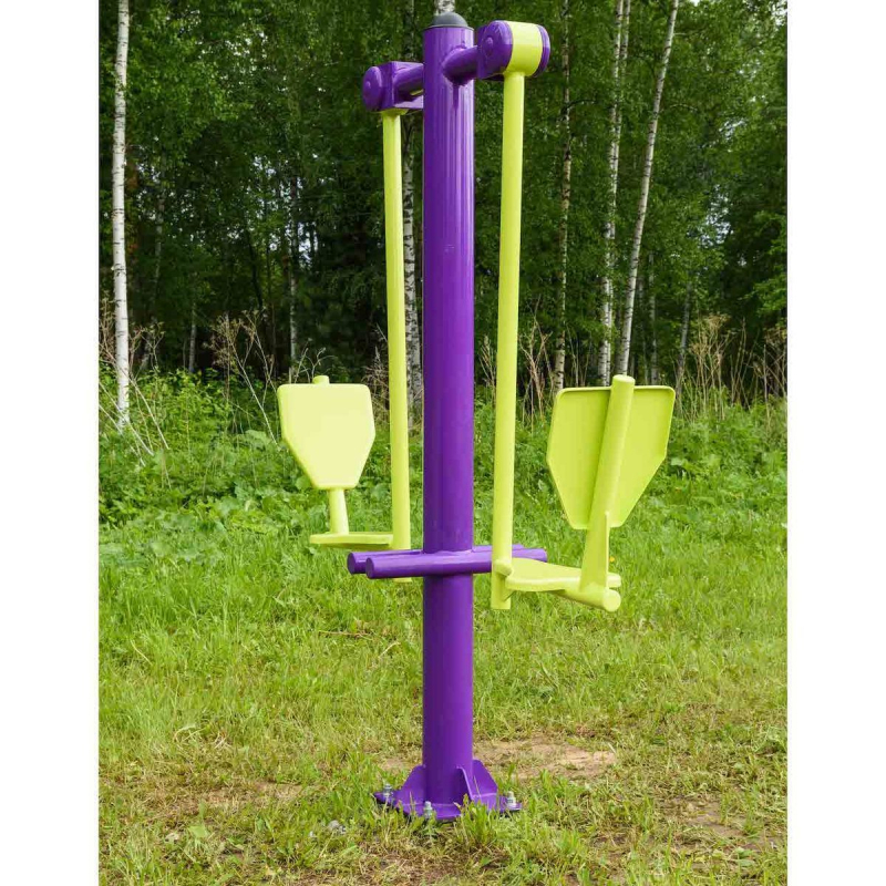 Уличный тренажер Жим ногами (двусторонний) ZAVODSPORTA S-1023