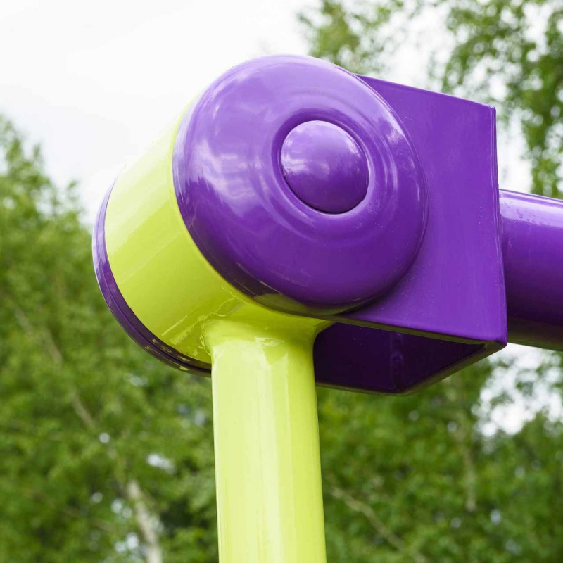 Уличный тренажер Жим ногами (двусторонний) ZAVODSPORTA S-1023