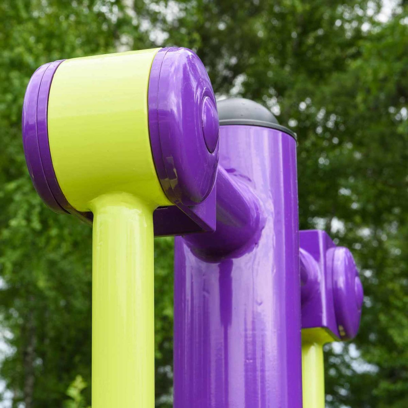 Уличный тренажер Жим ногами (двусторонний) ZAVODSPORTA S-1023