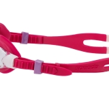 Очки для плав. детск. SPEEDO SKOOGLES Jr, 8-7500645003-C17CF, ПРОЗРАЧНЫЕ линзы, красная оправа