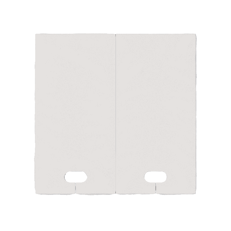 Мат с прорезями для шведской стенки (мягкий щит) Romana 1000*1000*100, в 2 сложения