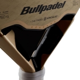 Ракетка для падела BULLPADEL Flow Legend 27, 497247, для профессионалов, стекловолокно, золотистый