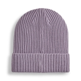 Шапка PUMA Ribbed Classic Cuff Beanie, 02403819, фиолетовый