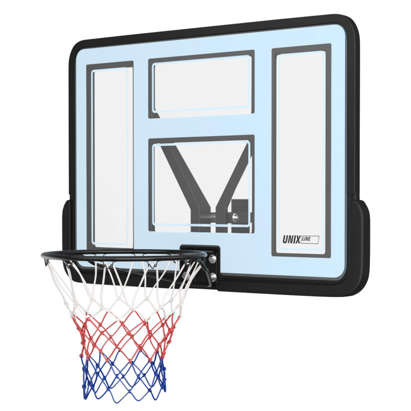 Баскетбольный щит UNIX Line B-Backboard-PVC 44"x30" (110 х 75 см) R45 BSBS44PVCBK