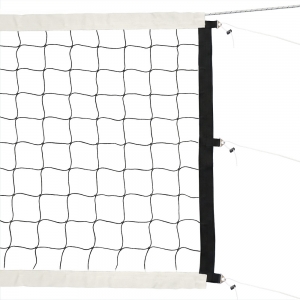 Сетка вол. проф., FS-V-№10, черн, 9.5х1м, нить3.5мм ПП, яч.10см., верх.лента 7см, карманы, кевлар. трос