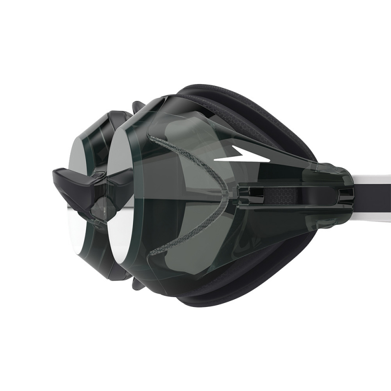Очки для плав. SPEEDO Vanquisher 3.0, 8-00473509951, ДЫМЧАТЫЕ линзы, черная опр