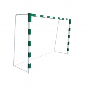 Ворота гандбол/мини-футбол 3х2х1м, алюминиевые 80х80 мм