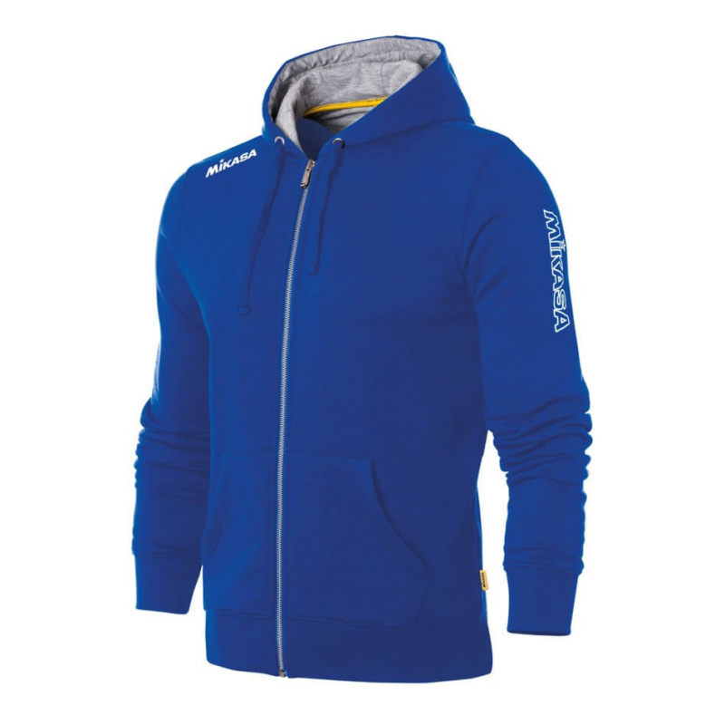 Куртка от костюма с капюшоном мужская MIKASA MT526-029-L, размер L, 70% хлопок 30% полиэстер