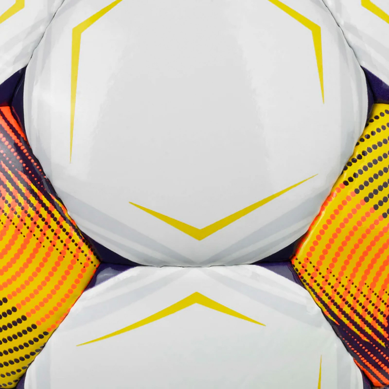 Мяч футб. SELECT Diamond V26, 0855371010, размер 5, FIFA Basic, 32п, ТПУ, руч.сш, бело-оранж-фиолет