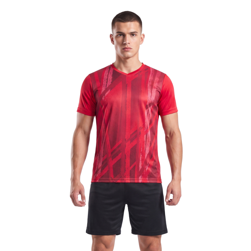 Форма футб. игровая TORRES Slim Pro, F-1044-042-L, размер L, полиэстер, сублимация, красно-черный