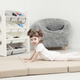 Мат (мягкий щит) Romana 1500*1000*80, в 3 сложения (серый)