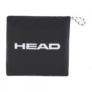 Мешок для обуви HEAD Tour Gym Bag, 260714-BKWH, 33 × 45 см, черно-белый