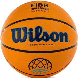 Мяч баск. WILSON EVO NXT CHAMPIONSLEAGUE, WTB0900XBBCL, размер 7, FIBA Appr, микрофибра, оранжевый