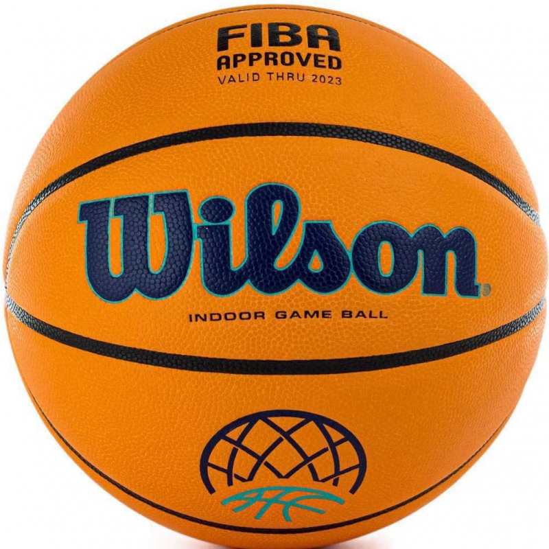 Мяч баск. WILSON EVO NXT CHAMPIONSLEAGUE, WTB0900XBBCL, размер 7, FIBA Appr, микрофибра, оранжевый